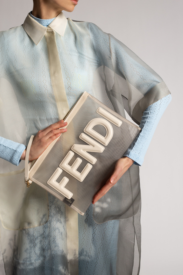 Fendi hot sale mania clutch